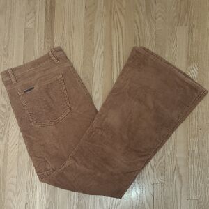 Jordache Vintage Tan Corduroy Flares